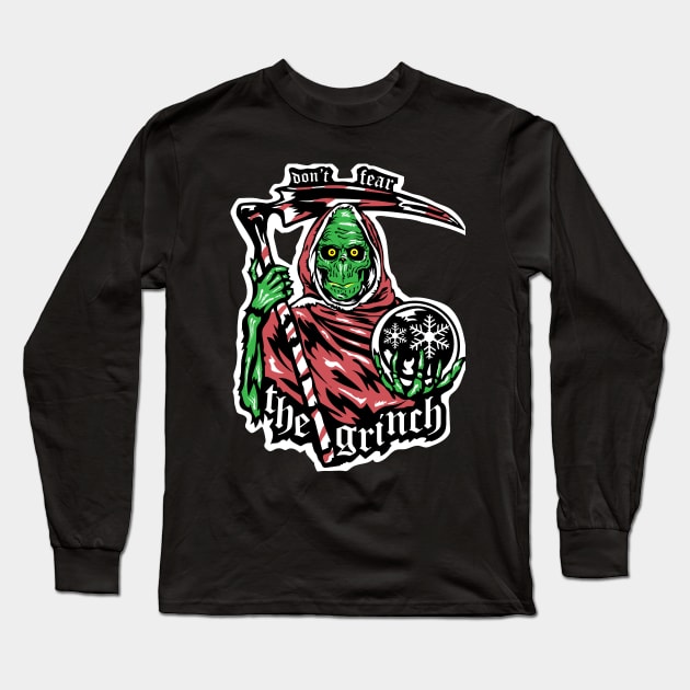 dont fear the grinch Long Sleeve T-Shirt by Errore